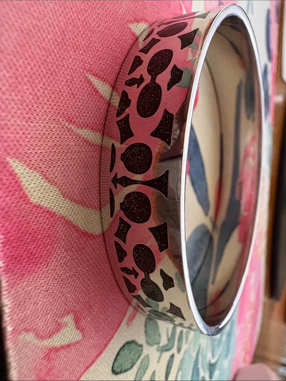 Coach Sparkle Patterned Bangle Bracelet